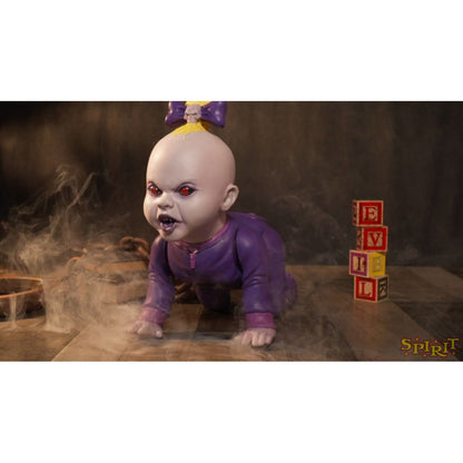 Crawlin' Claudette Zombie Babies ® Animated Prop MULTI-COLOR