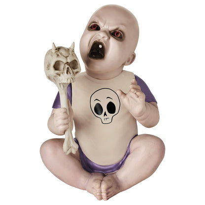 Clobberin' Claude Zombie Babies ® Animated Prop MULTI-COLOR