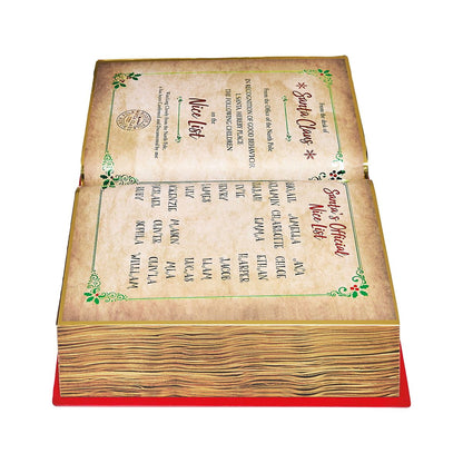 15.5 In Santa's Magic Book Animatronic MULTI-COLOR