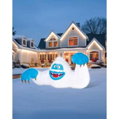 15 Ft Light-Up Bumble Inflatable Decoration - Rudolph the Red-Nosed Reindeer MULTI-COLOR