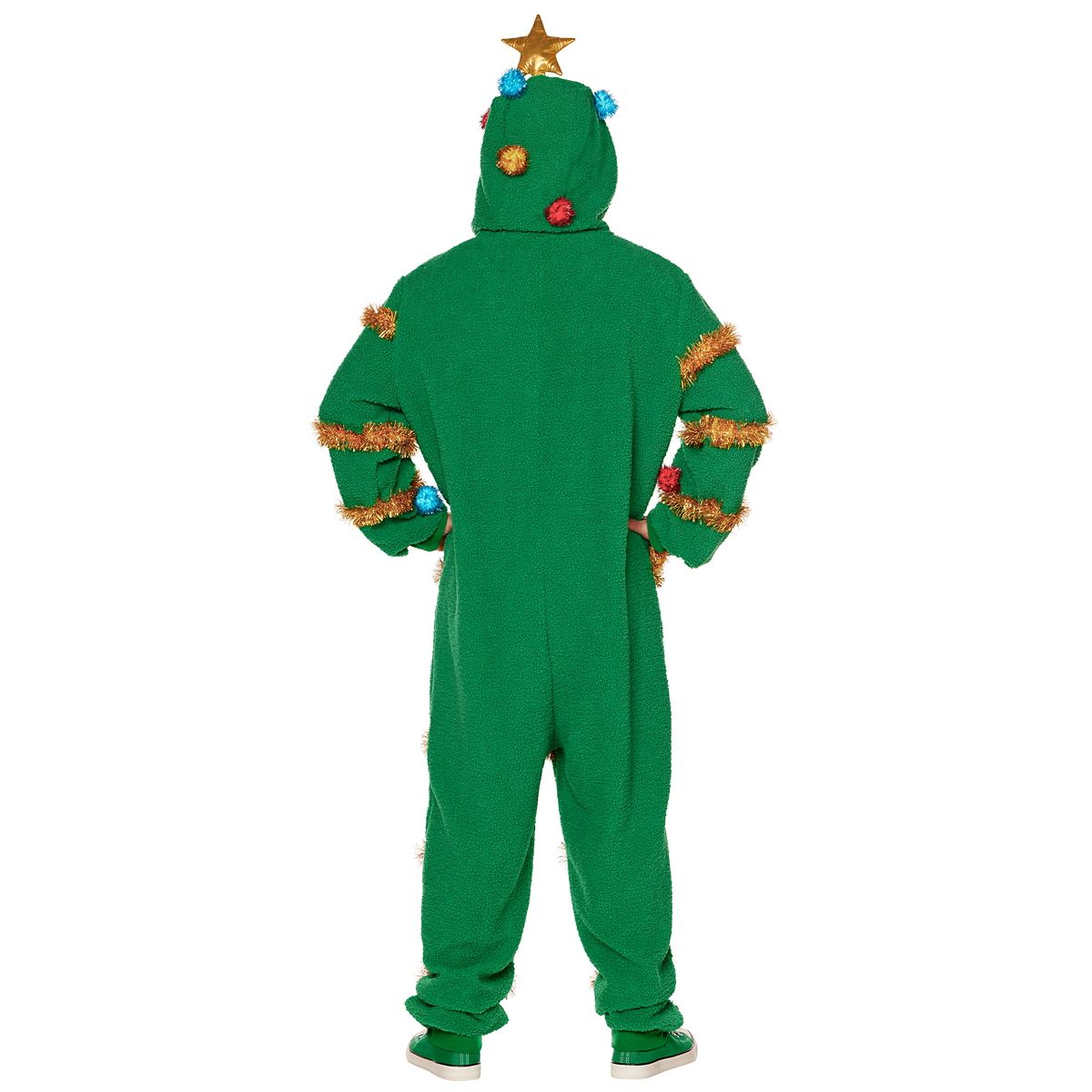 Adult Christmas Tree Jumpsuit GREEN