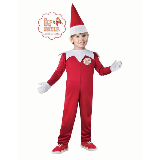 Toddler Elf on the Shelf Costume RED AND WHITE