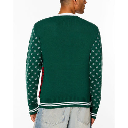 Light-Up Snoop on the Stoop Chain Christmas Sweater BLUE