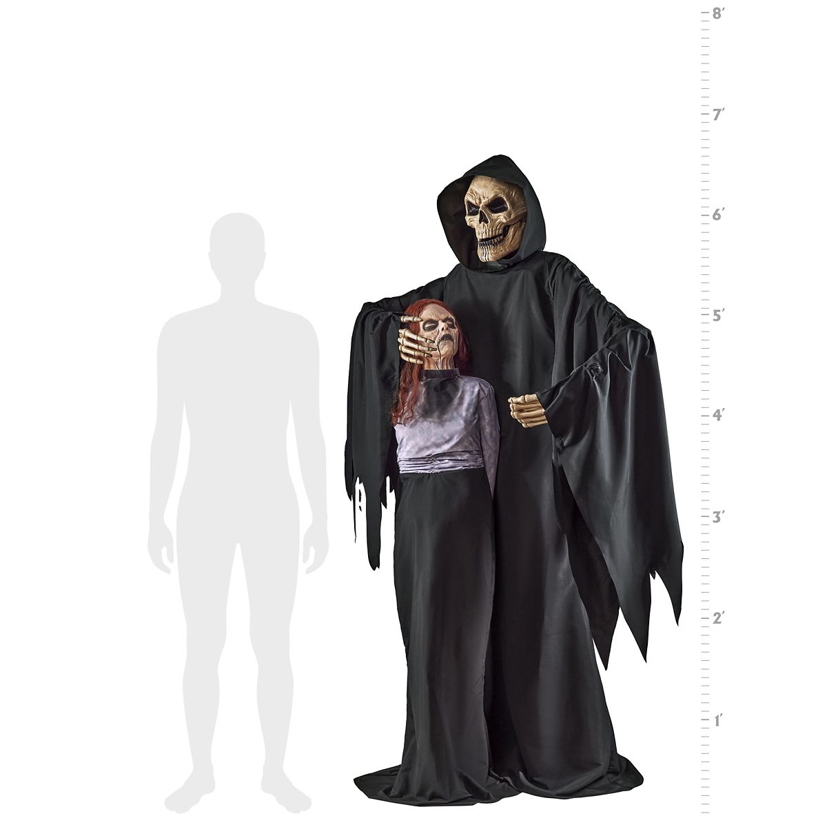 6 Ft 6 In The Black Heart Animatronic