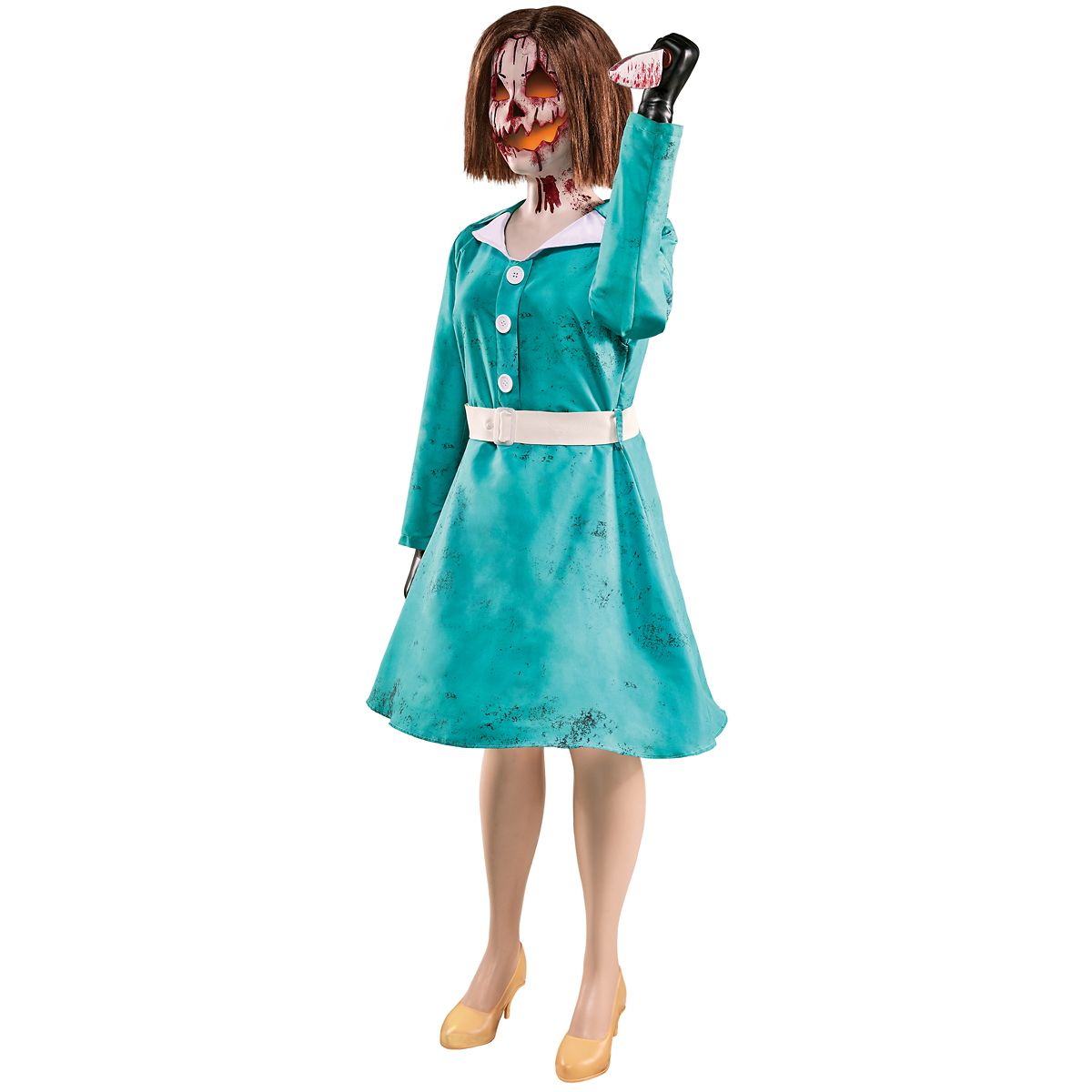 5 Ft 8 In Shirley Stab Animatronic BLUE