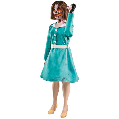 5 Ft 8 In Shirley Stab Animatronic BLUE