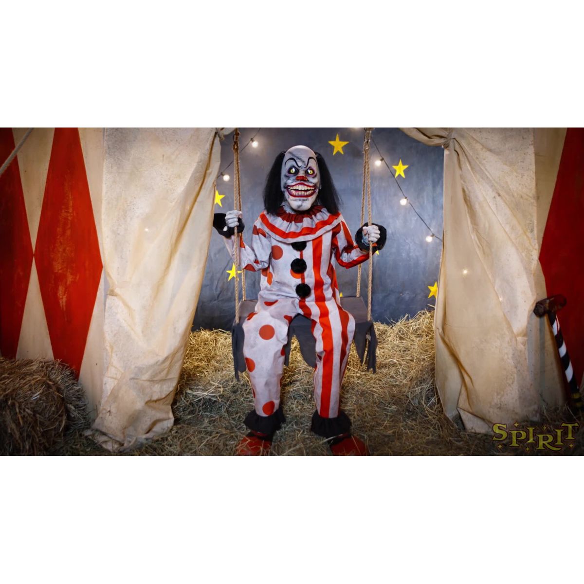 4 Ft 3 In Toothy the Clown Animatronic