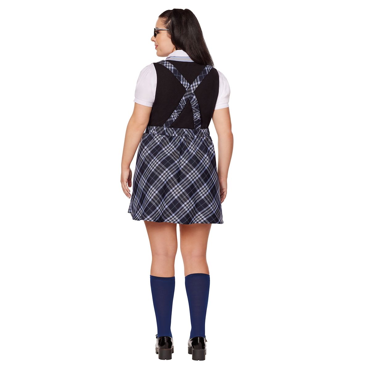Adult Prep School Princess Costume BLUE