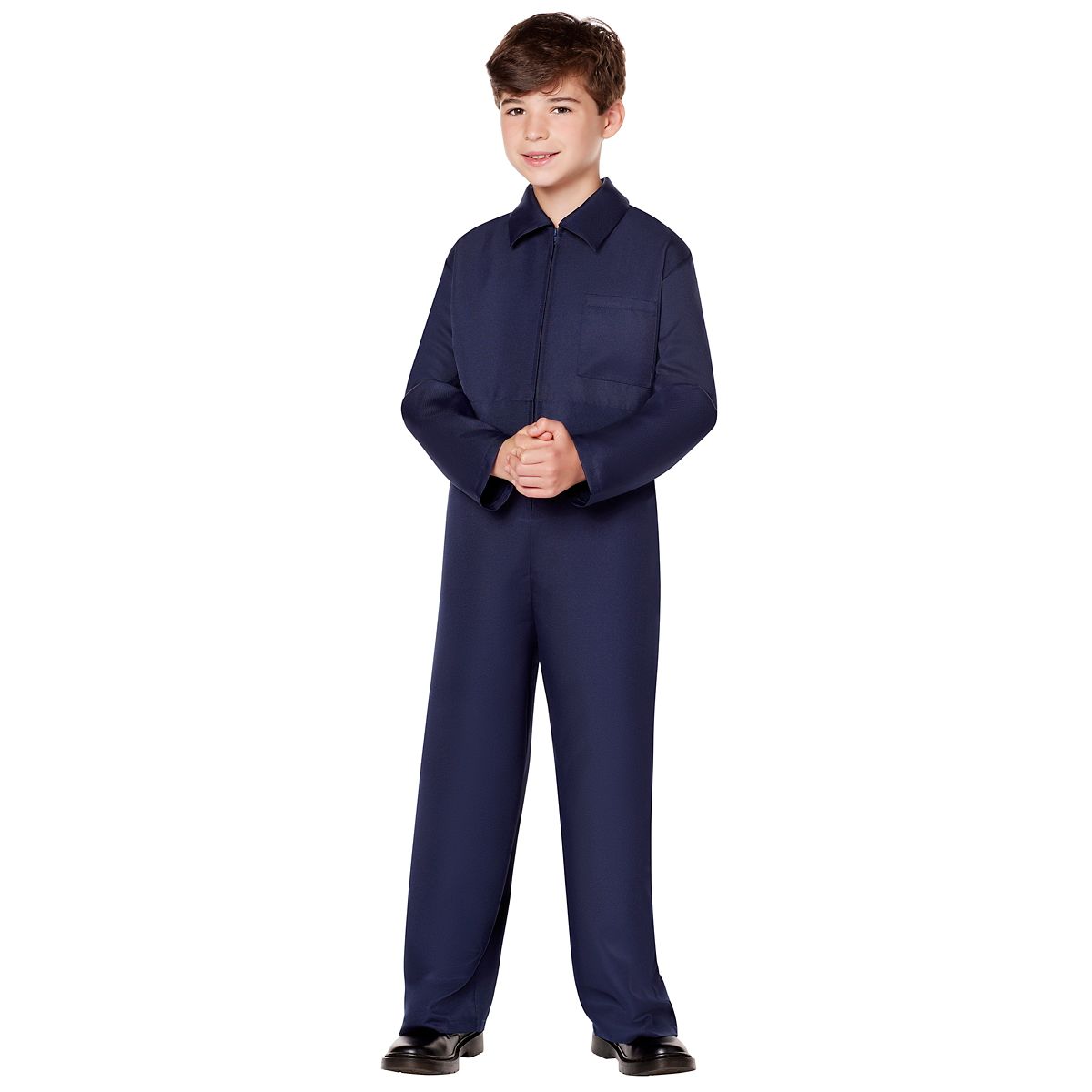 Kids Mechanic Jumpsuit Costume NAVY