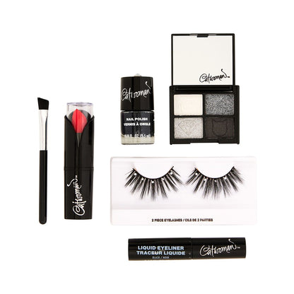 Catwoman Makeup Kit - DC Villains BLACK