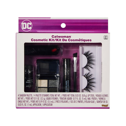 Catwoman Makeup Kit - DC Villains BLACK