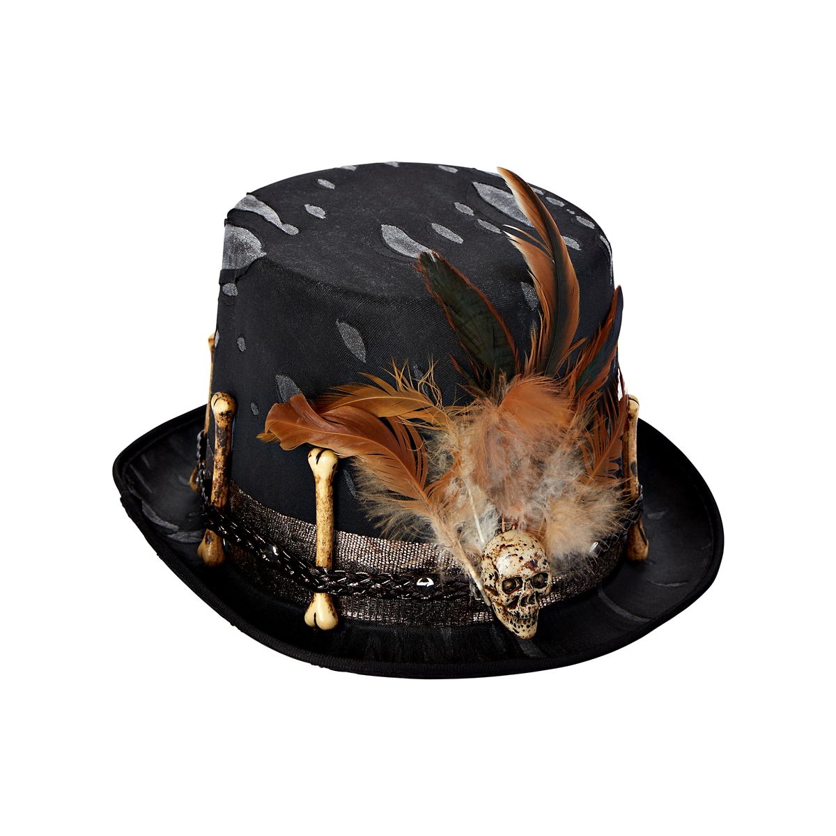 Witch Doctor Top Hat Deluxe MULTI-COLOR