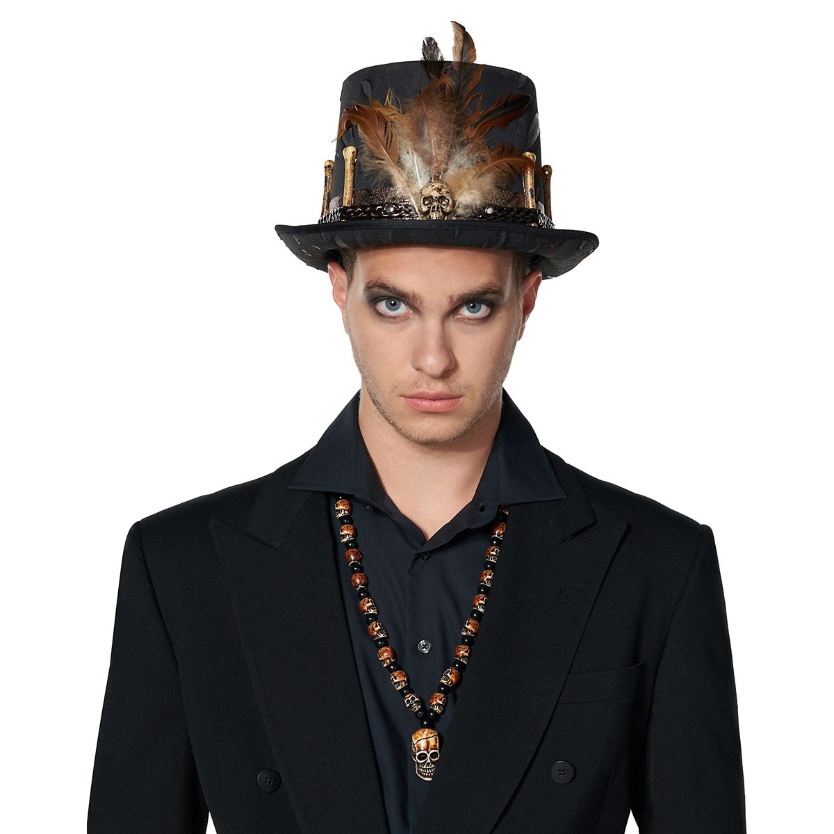 Witch Doctor Top Hat Deluxe MULTI-COLOR