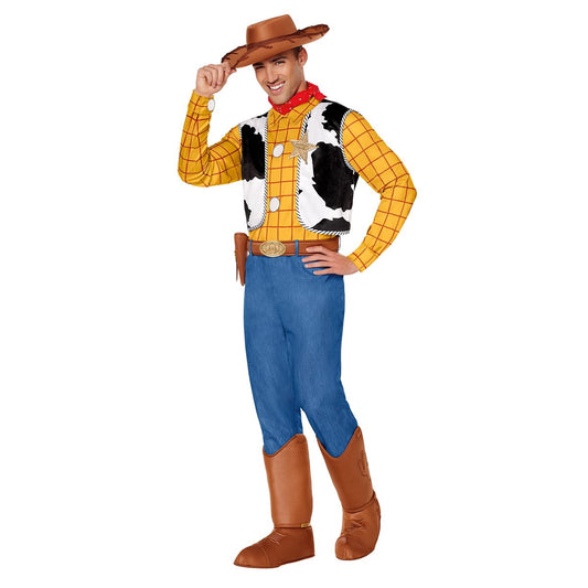 Adult Woody Jumpsuit Costume - Toy Story MULTI-COLOR