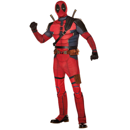 Adult Deadpool Costume - Deadpool & Wolverine BLACK AND RED