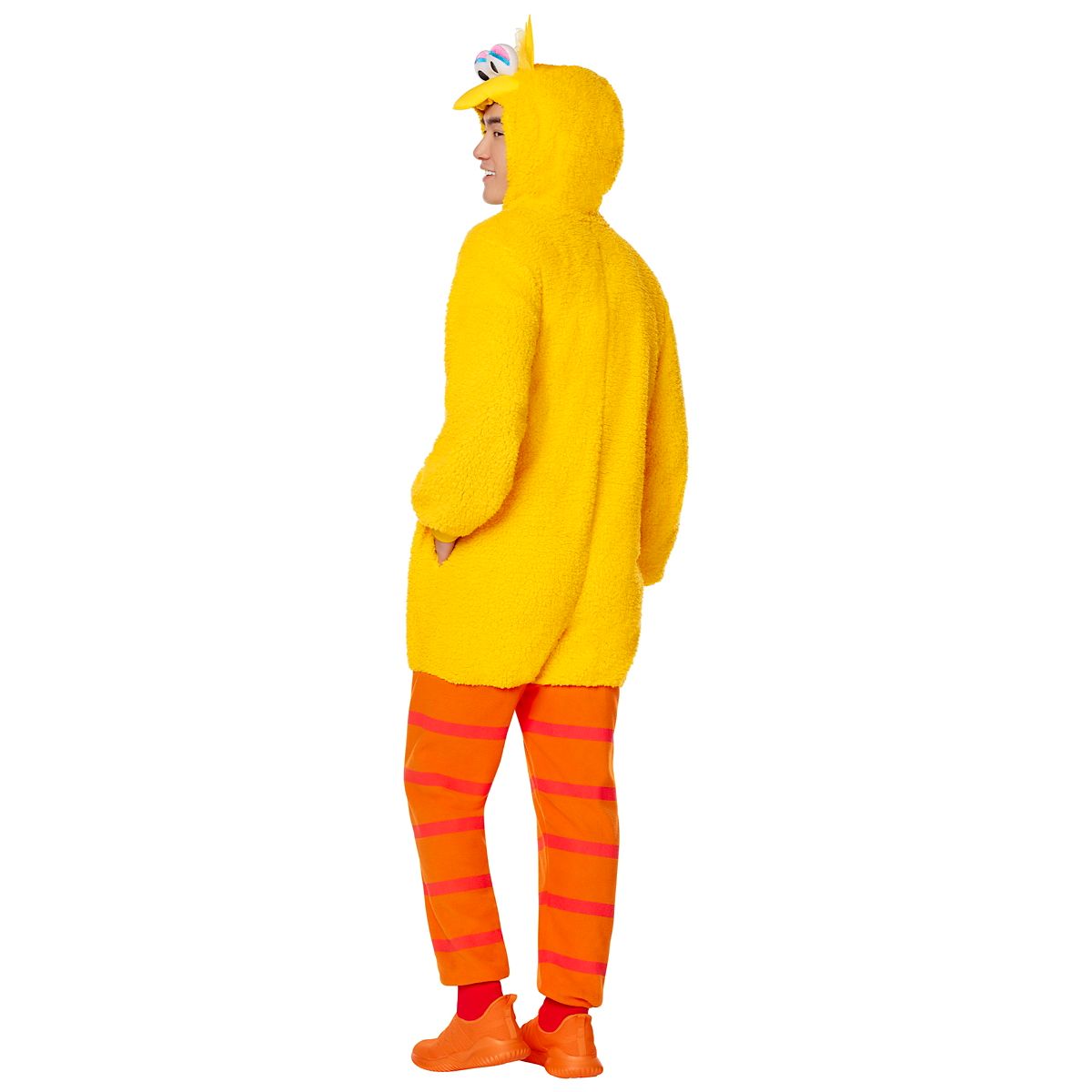 Adult Big Bird Jumpsuit Costume - Sesame Street YELLOW