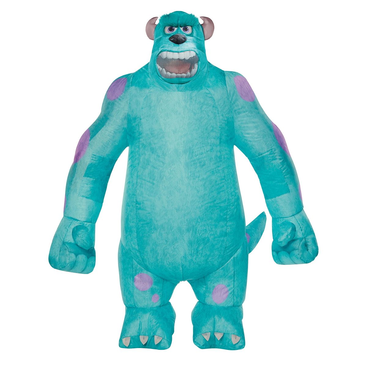 Adult Inflatable Sulley Costume -  Monsters, Inc. BLUE