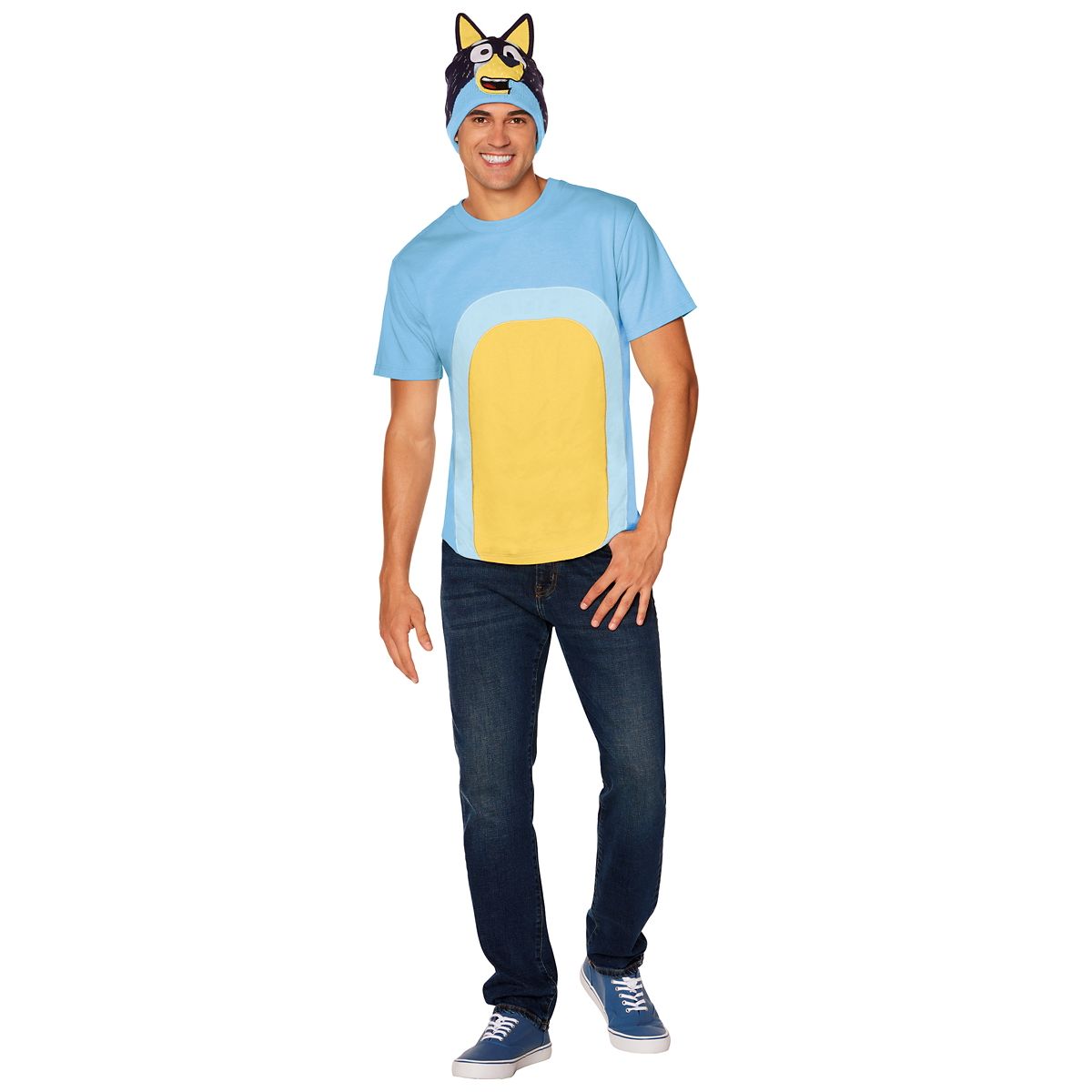 Adult Bandit Costume Kit - Bluey BLUE