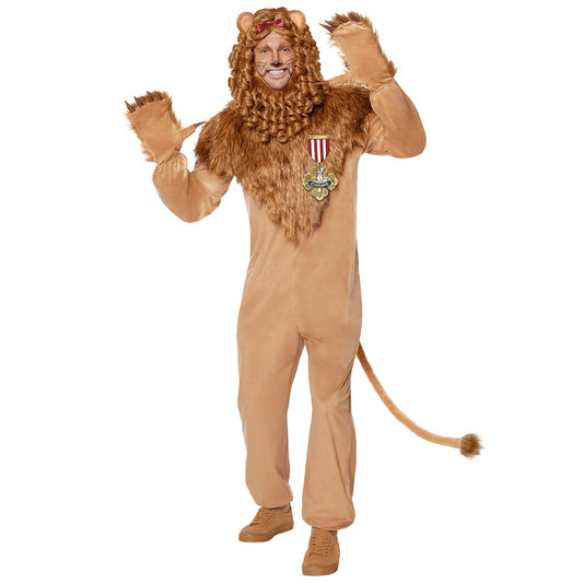 Adult Lion Costume - The Wizard of Oz BROWN