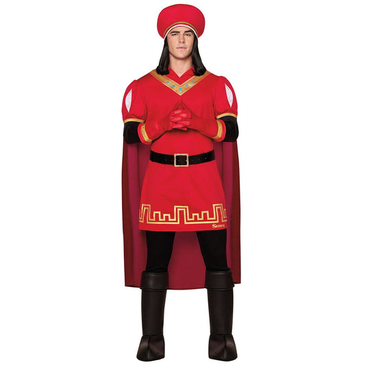 Adult Lord Farquaad Costume - Shrek RED/YELLOW